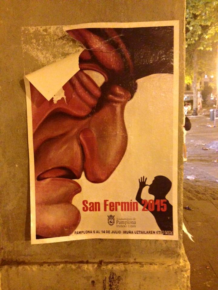 Une San Fermín très graphique