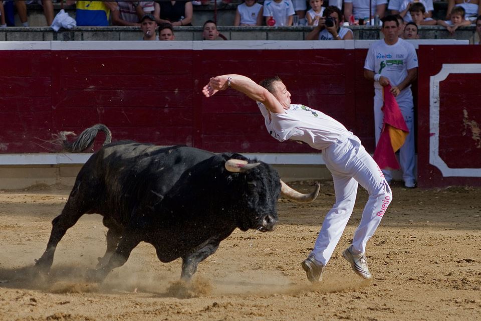 La tauromachie des origines